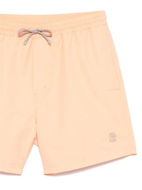 Shorts color pesca BRUNELLO CUCINELLI | MW817043C2122